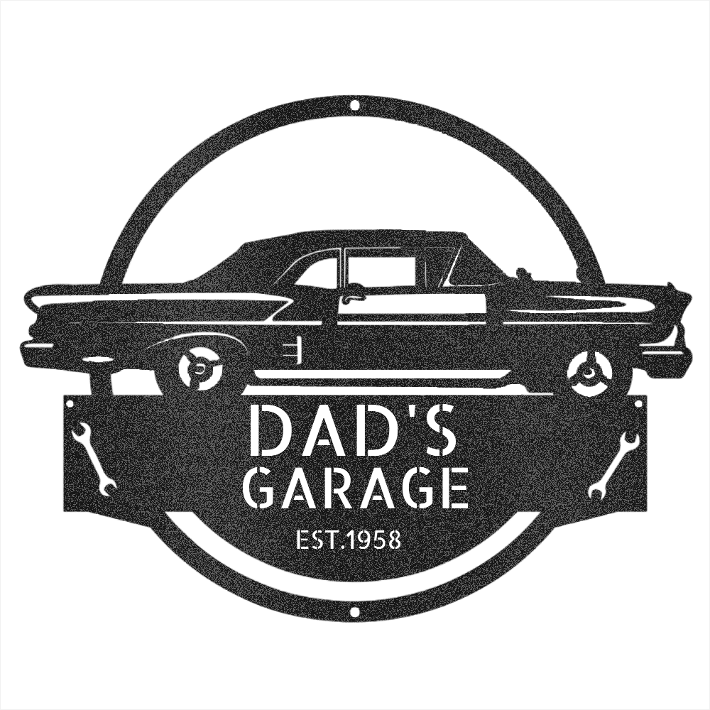 Chevrolet Impala 1958 Garage SIGN