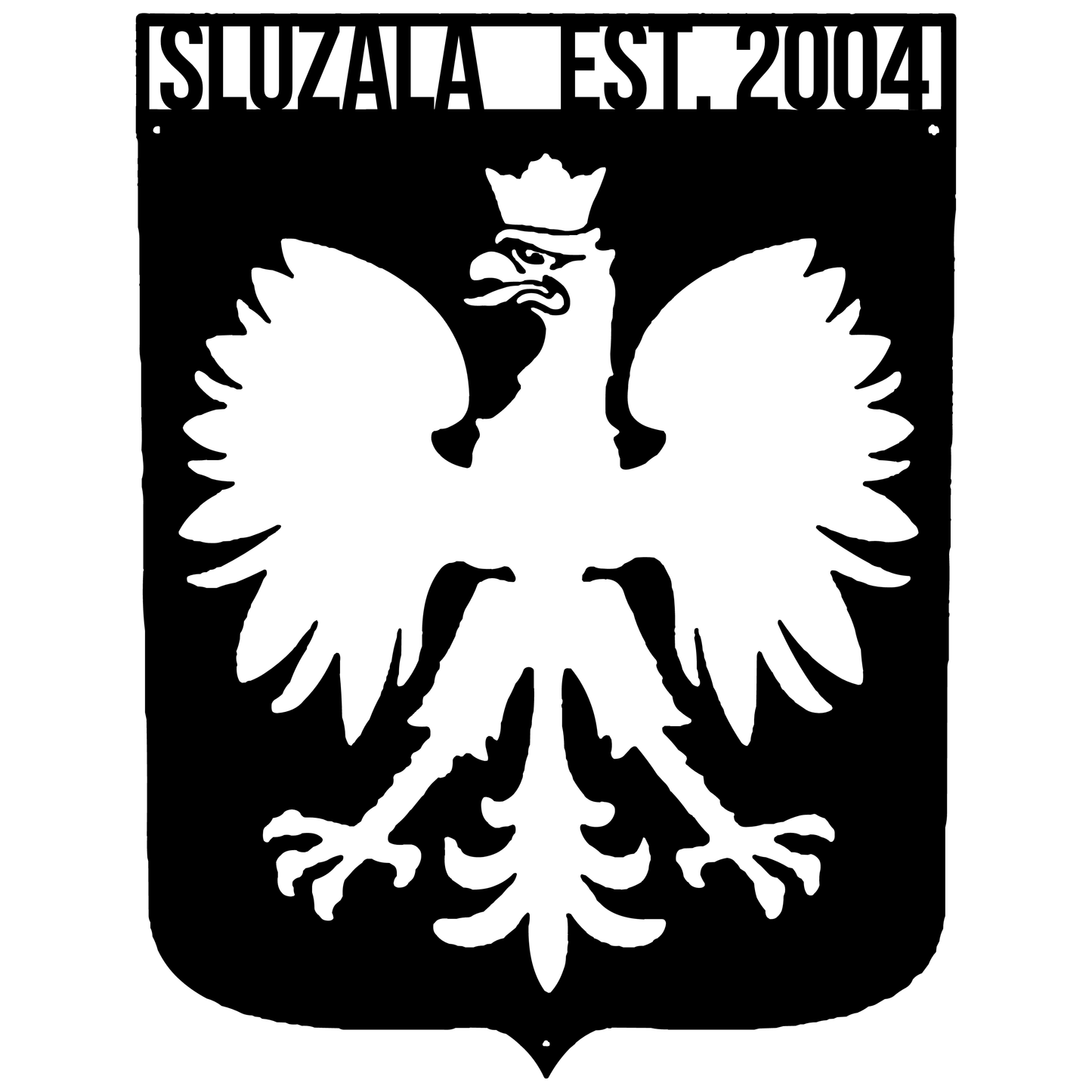 Custom Polish Eagle Metal Sign – Personalized Polish Family Name Decor, Custom Heritage Wall Art