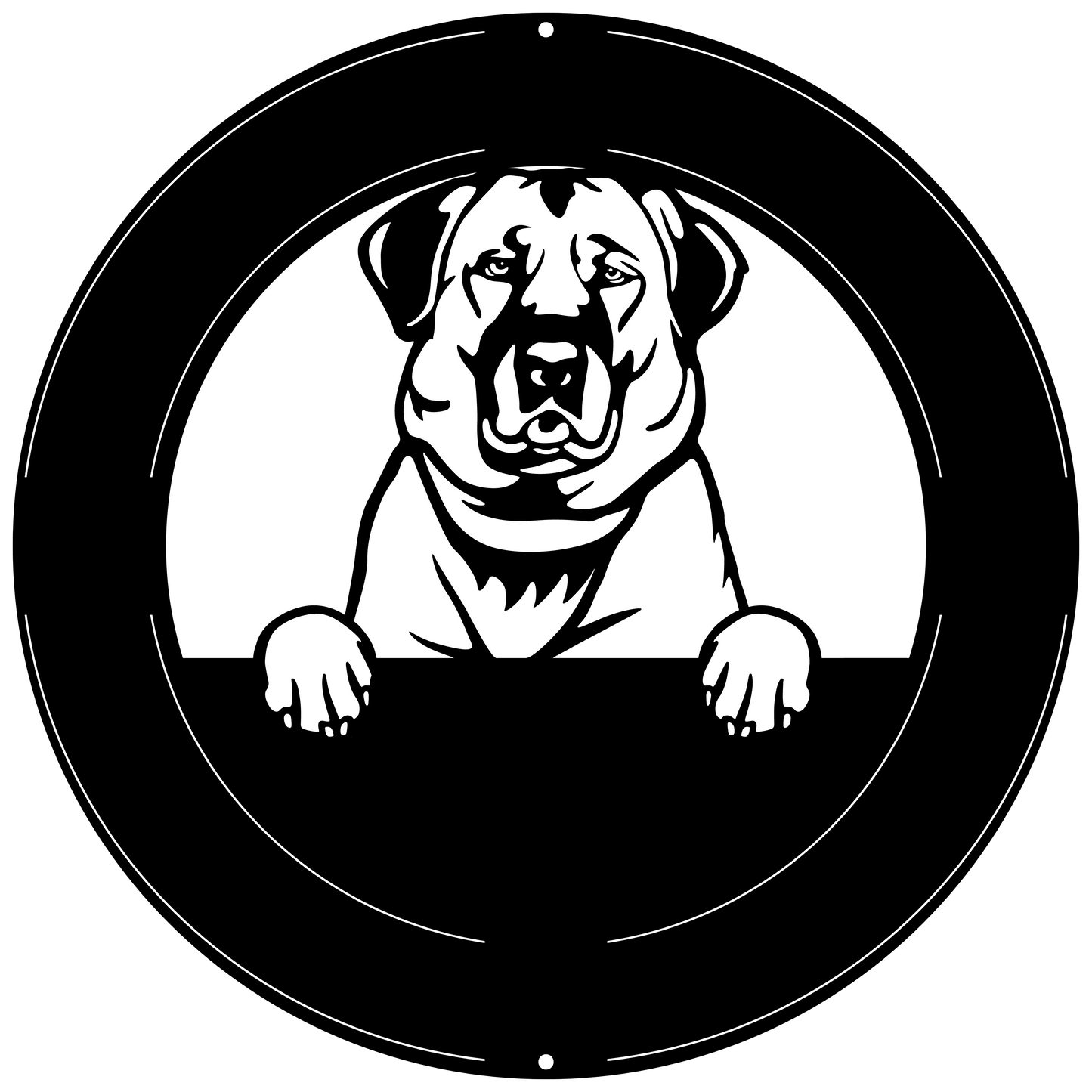 Wall Art ANATOLIAN SHEPHERD -Dog Metal Sign