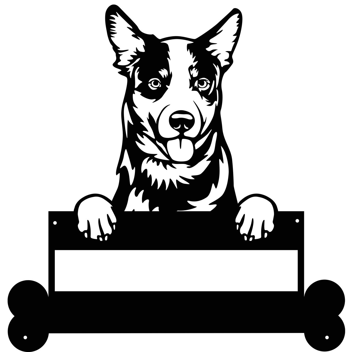 Wall Art AUSTRALIAN CATTLE Dog Sign