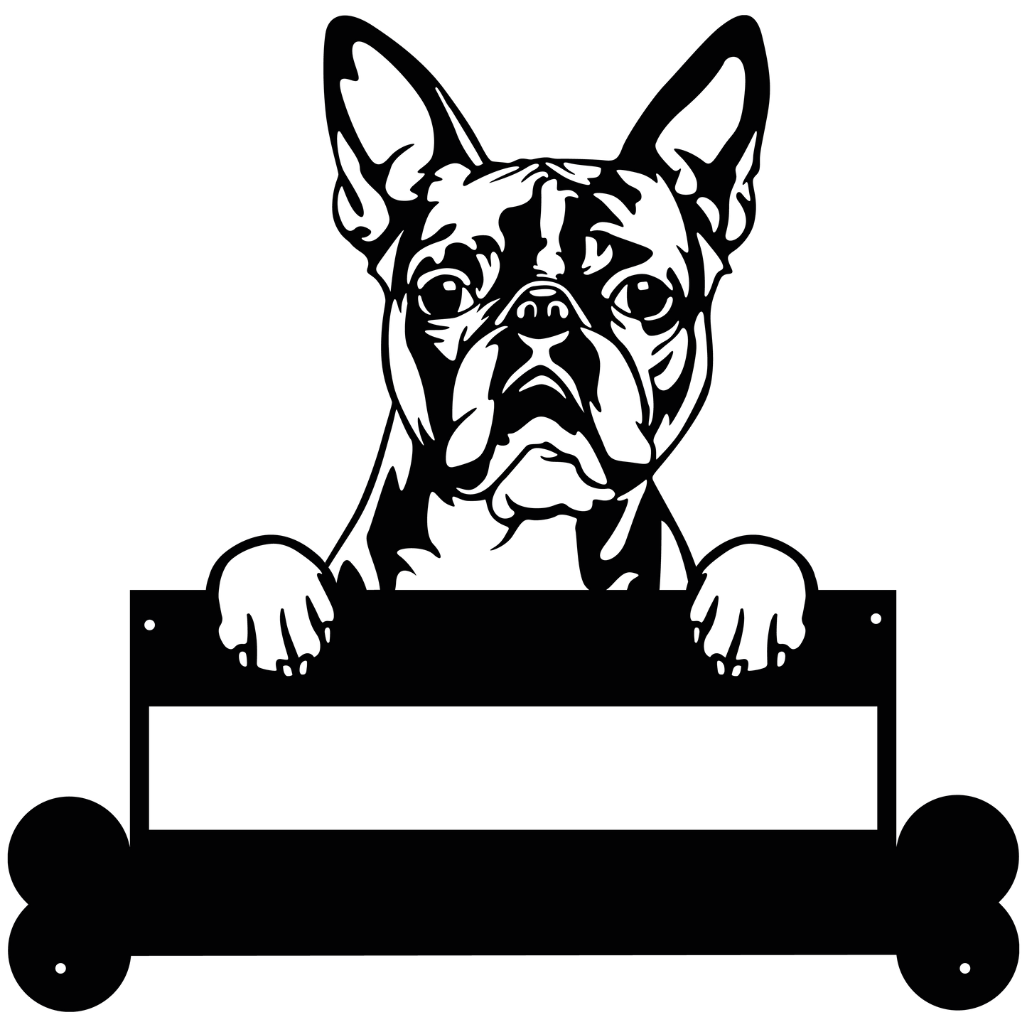 Wall Art Boston Terrier Dog Sign