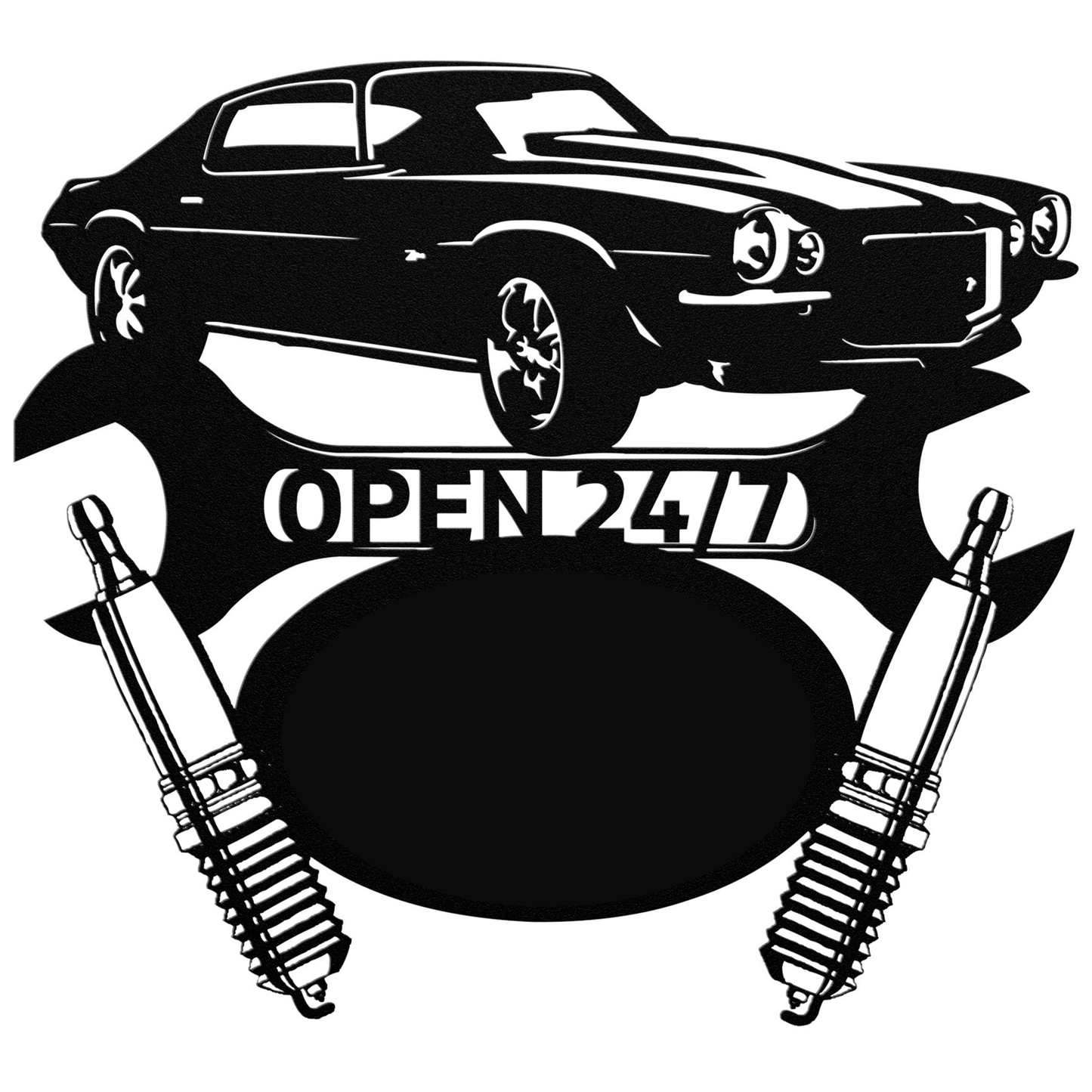 Wall Art CAMARO 1970 SIGN - Custom Car Garage Sign Monogram Wall Art Home Decor