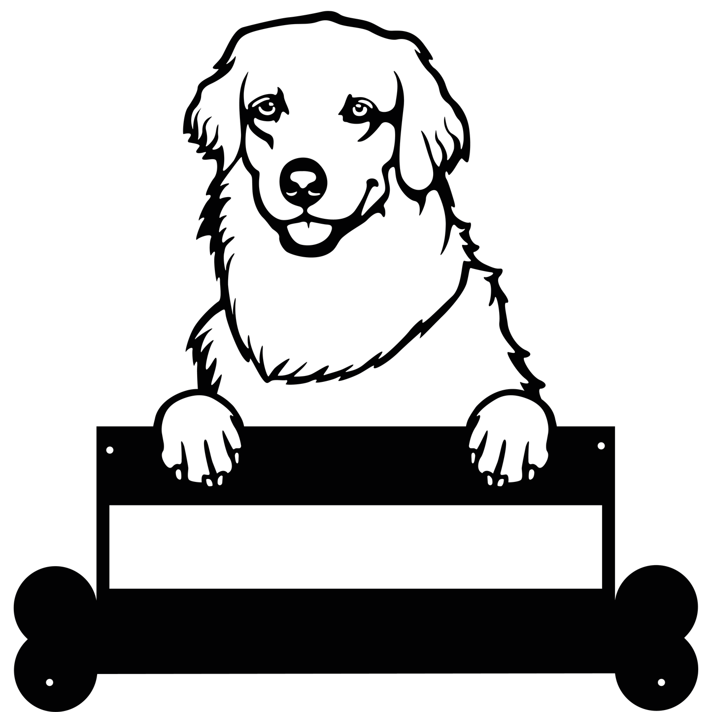 Wall Art Kuvasz Dog Name Sign