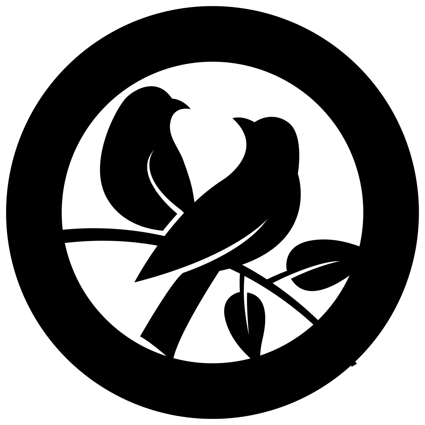 Wall Art LOVE BIRDS WELCOME Sign