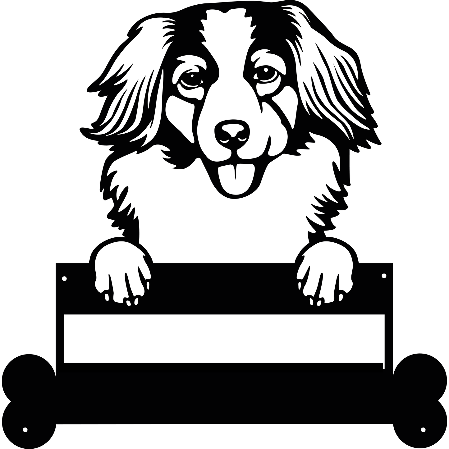 Wall Art Nederlandse Dog Name Sign