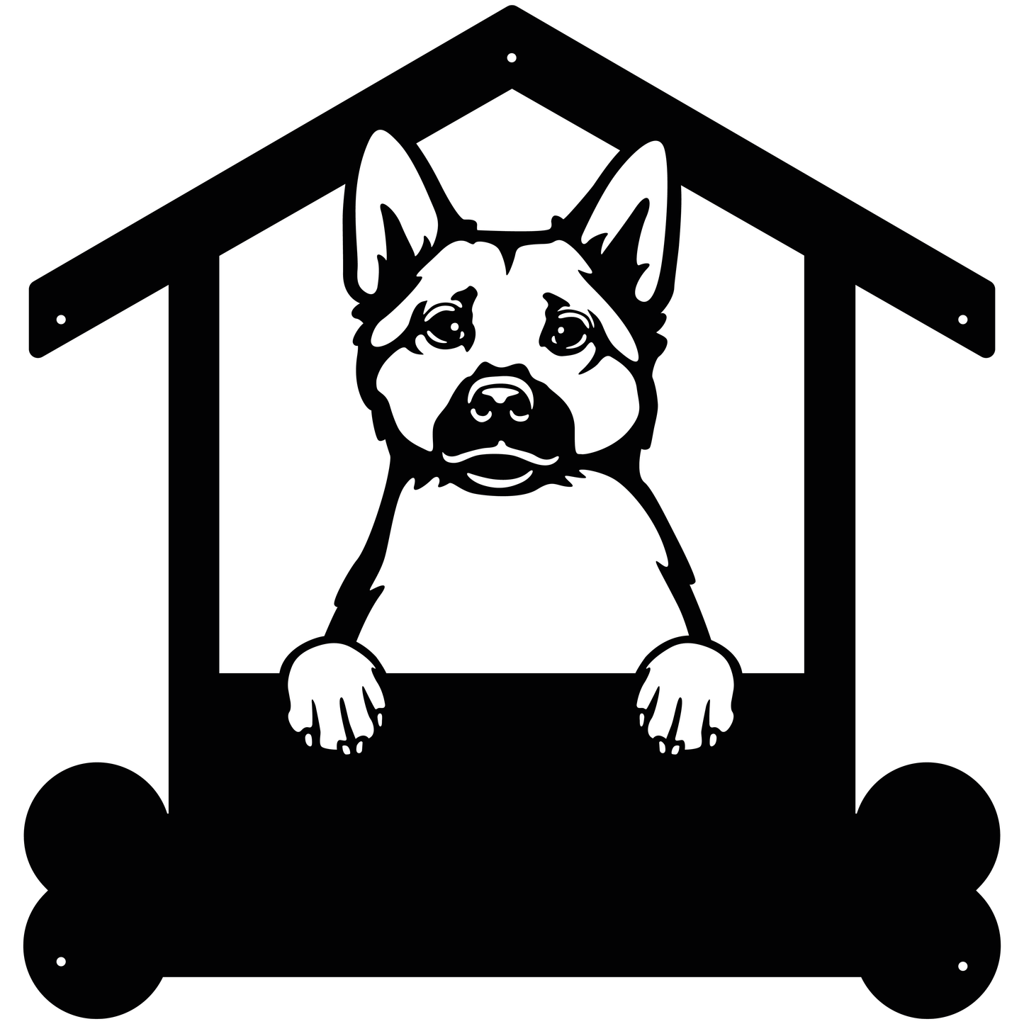 Wall Art Norwegian Buhund Dog Name Sign