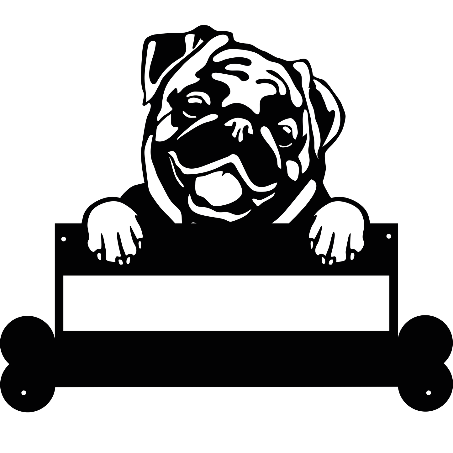 Wall Art Pug Dog Sign