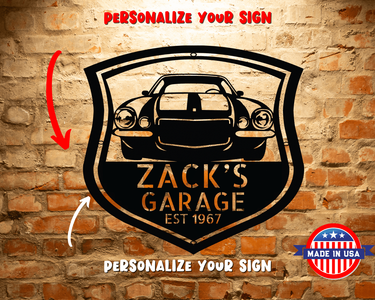 Wall Art 1970 ChevroletCamaro front