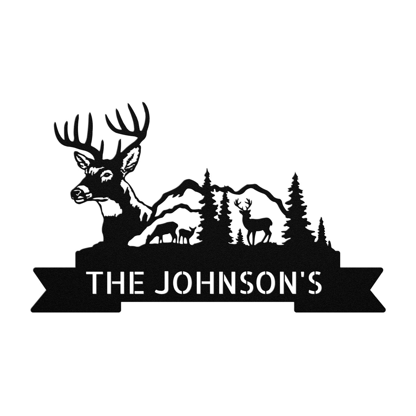 Wall Art CUSTOM DEER SIGN