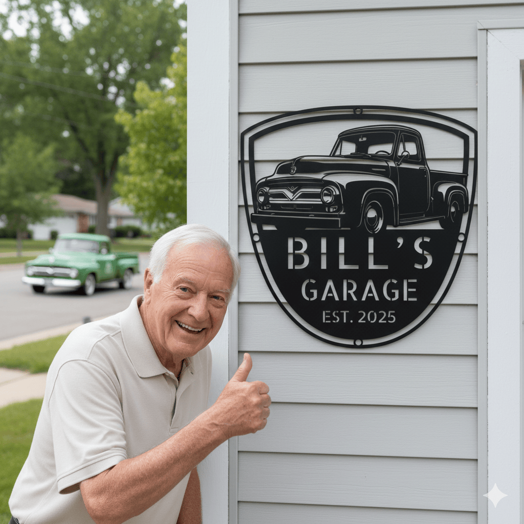 1953–1956 Ford F-100 Garage Sign