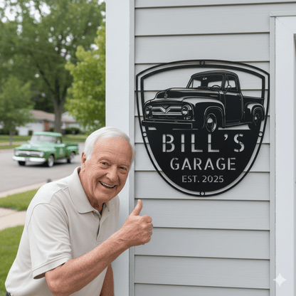 1953–1956 Ford F-100 Garage Sign