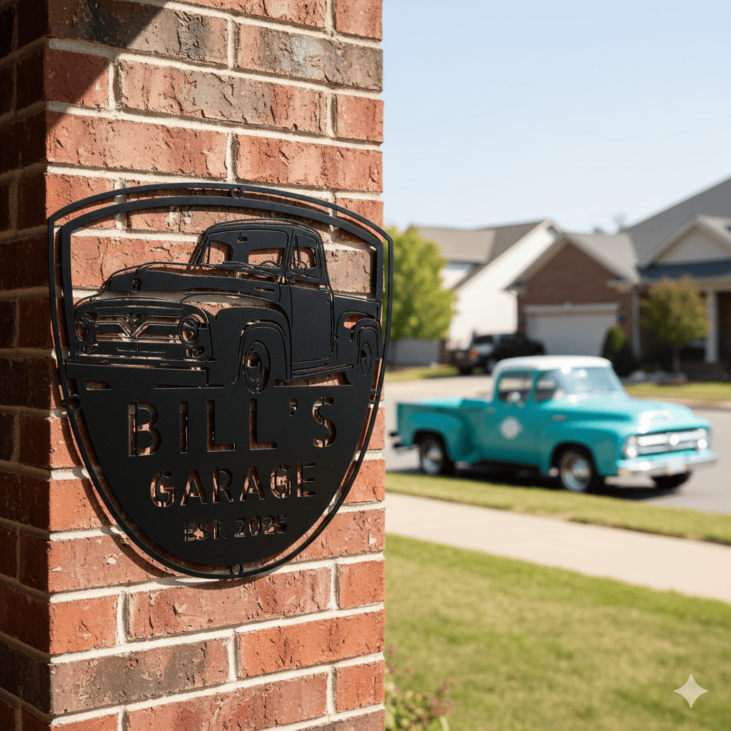 1953–1956 Ford F-100 Garage Sign