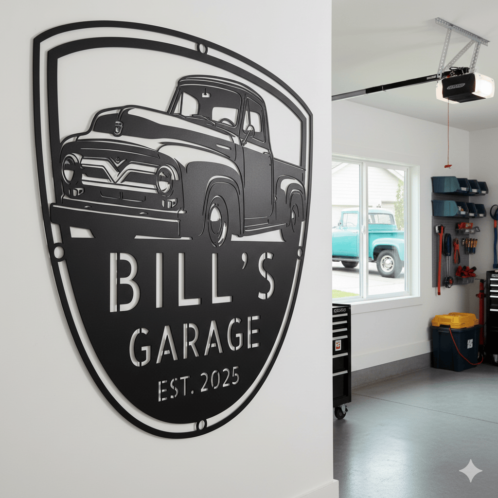 1953–1956 Ford F-100 Garage Sign