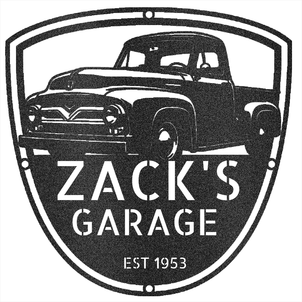 1953–1956 Ford F-100 Garage Sign