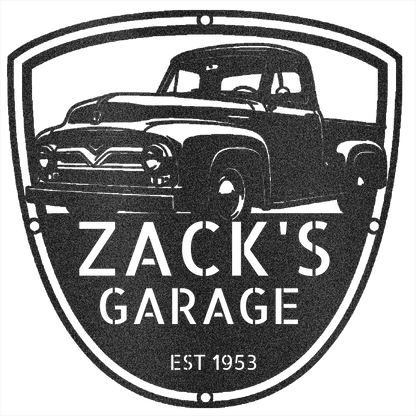 1953–1956 Ford F-100 Garage Sign
