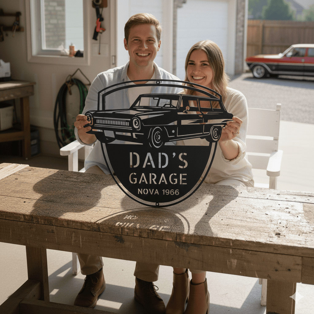 1966 Nova Wagon Garage Sign