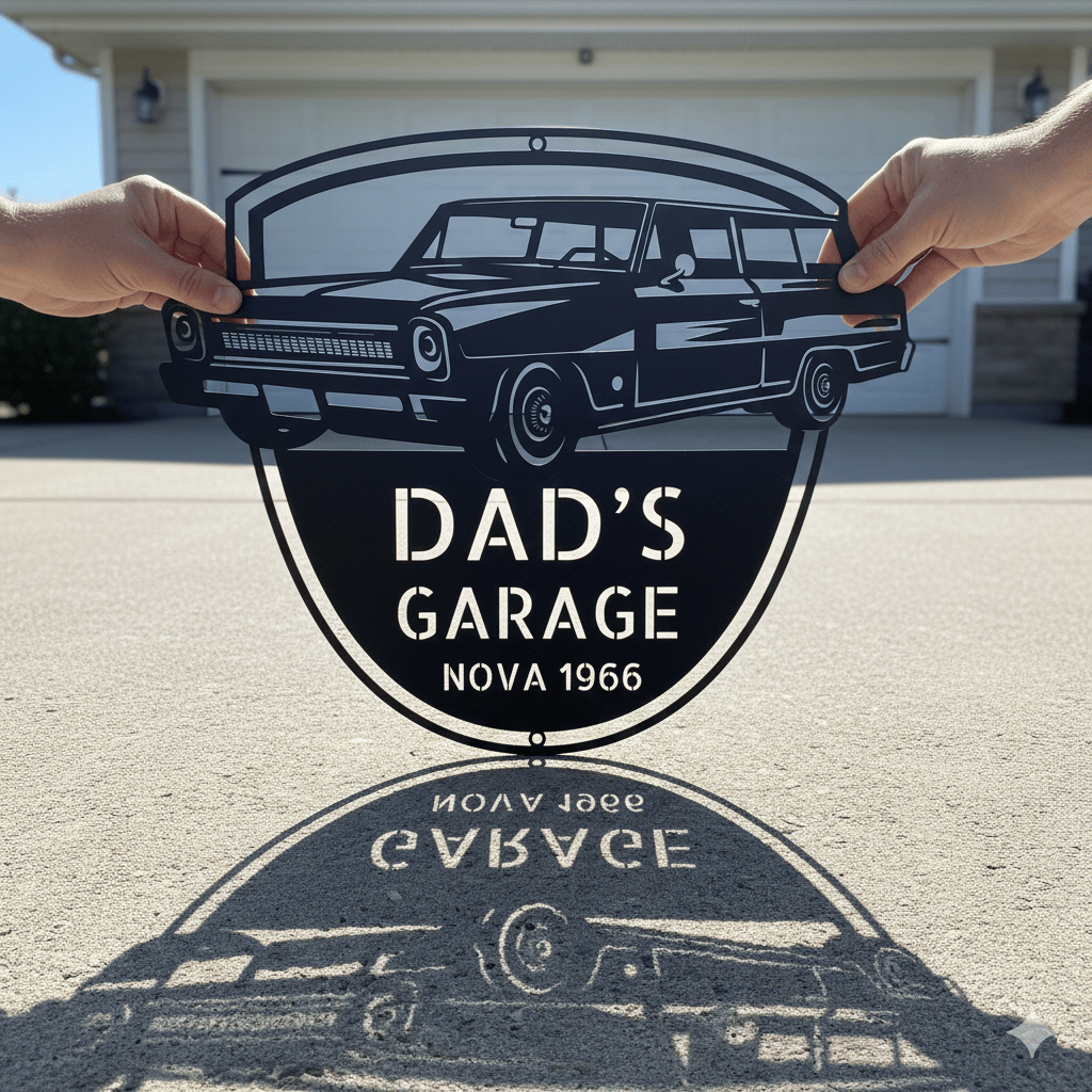 1966 Nova Wagon Garage Sign