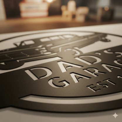 1967-72 Ford F-100 Garage Sign – Personalized Pickup Metal Wall Art