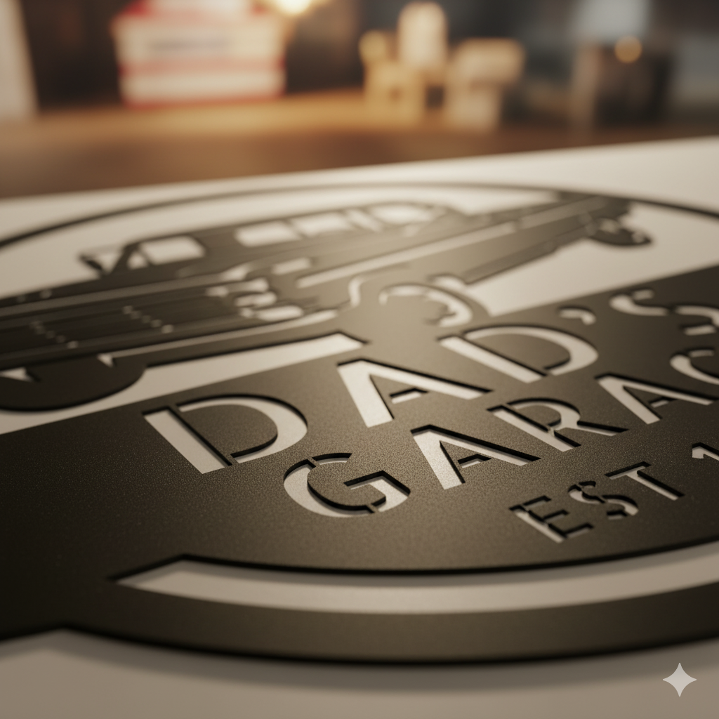 Wall Art CUSTOMIZE CAR SIGN - Car Garage Ford F-100 1967-1972 Monogram Wall Art