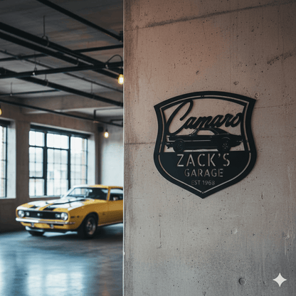 1968 Camaro Z28 Garage Sign