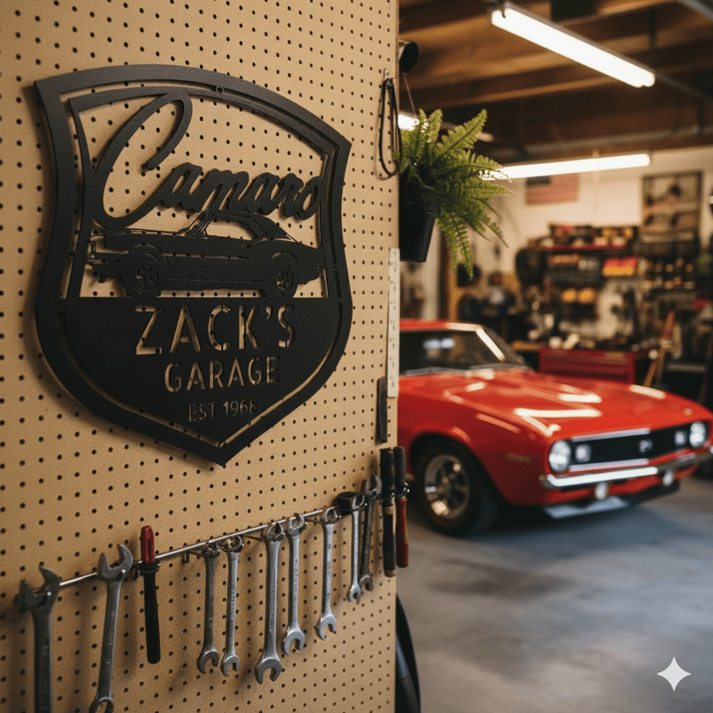 1968 Camaro Z28 Garage Sign