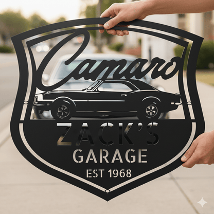 1968 Camaro Z28 Garage Sign