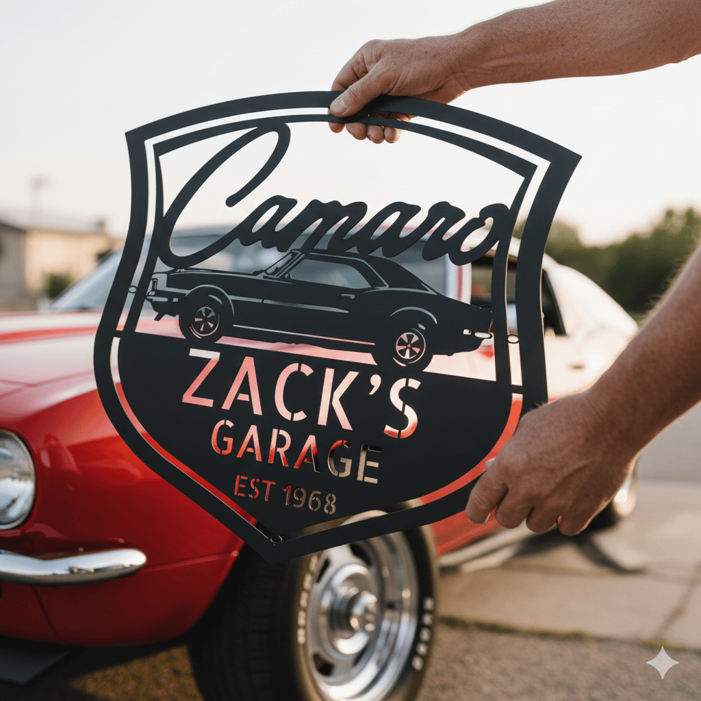 1968 Camaro Z28 Garage Sign
