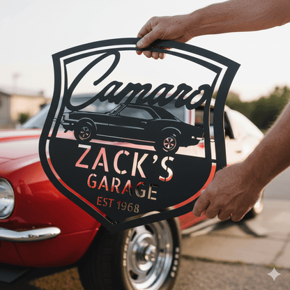 1968 Camaro Z28 Garage Sign