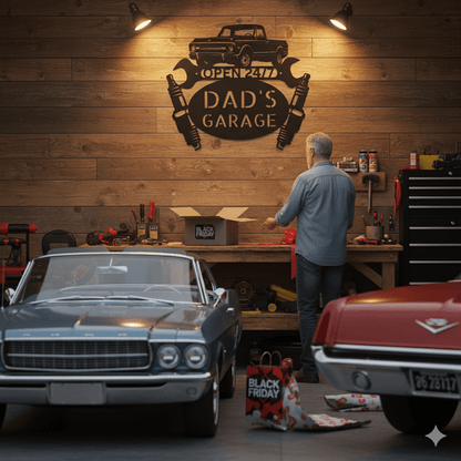 1970 Chevrolet C10 Truck Garage Sign – Personalized Vintage Pickup Metal Wall Art
