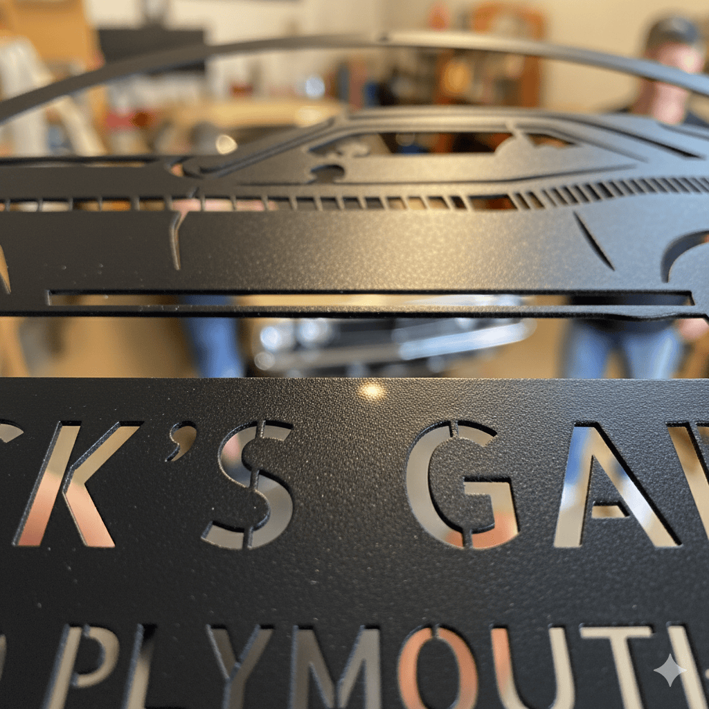 1970 Plymouth Cuda Garage Sign