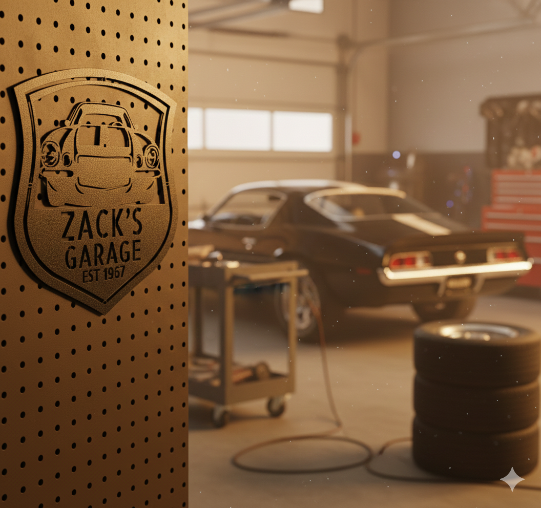 Wall Art Copper / 12 Inch 1970 ChevroletCamaro front