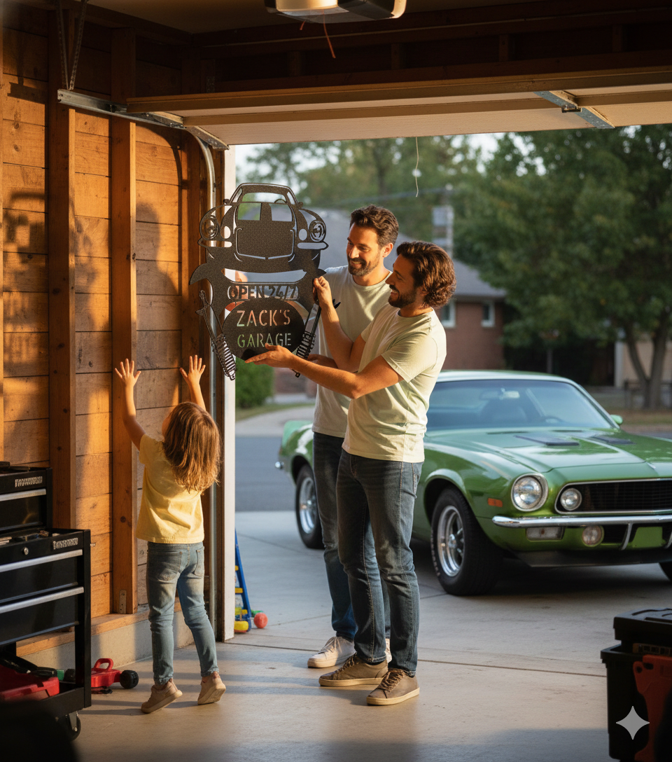 Wall Art Camaro 1970 Steel Monogram