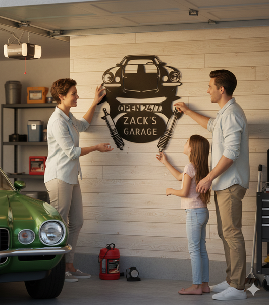 Wall Art Camaro 1970 Steel Monogram