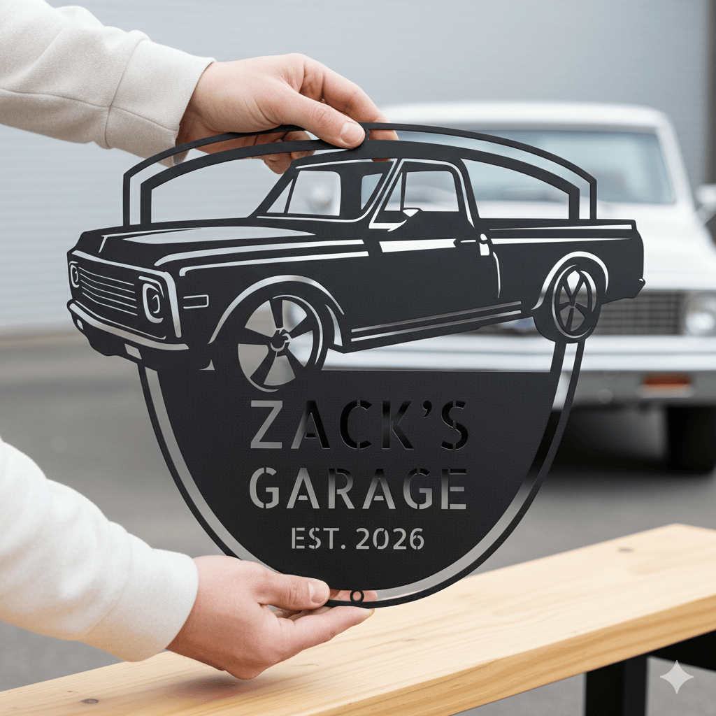 1971 C10  Chevrolet  Garage Sign