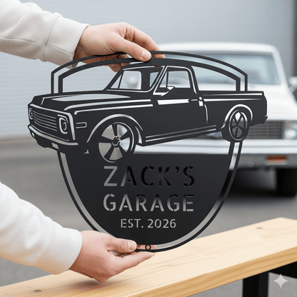 1971 C10  Chevrolet  Garage Sign
