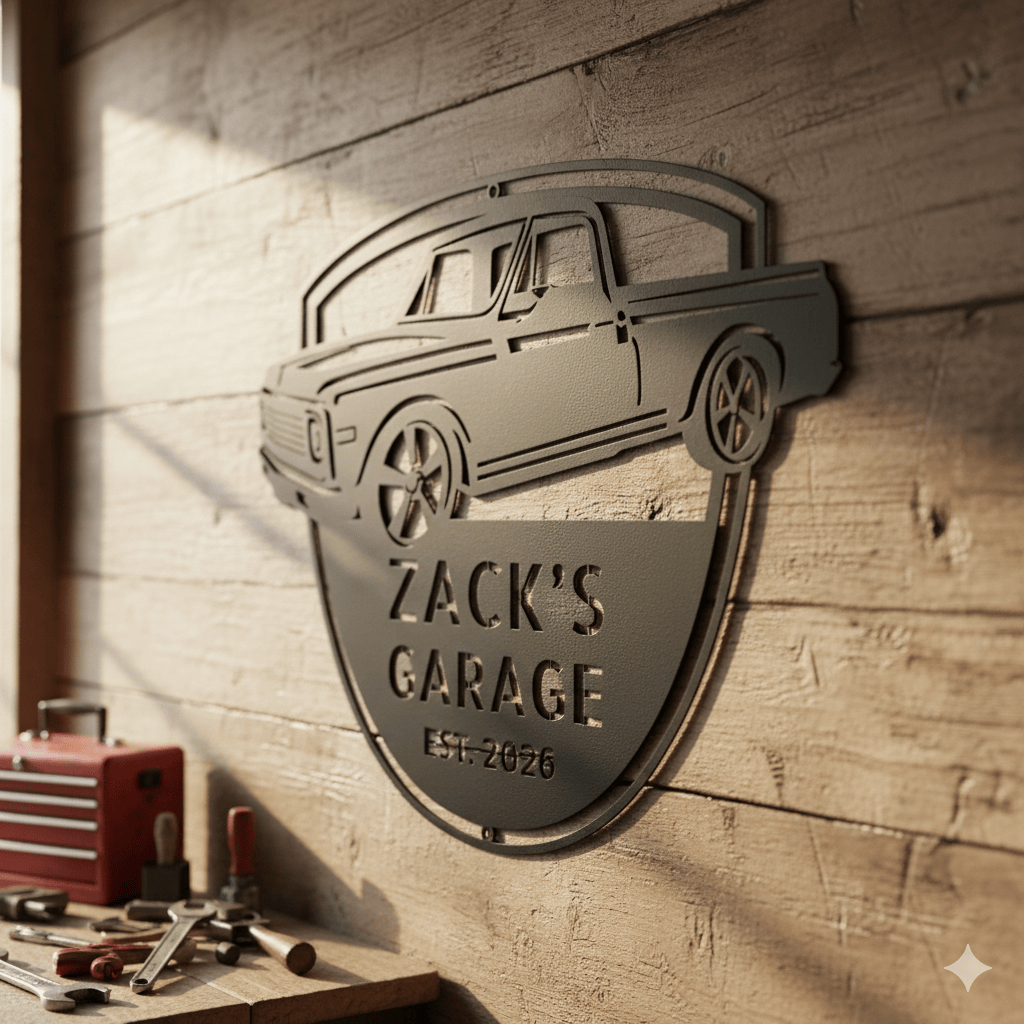 1971 C10  Chevrolet  Garage Sign