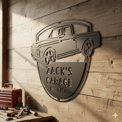 1971 C10  Chevrolet  Garage Sign