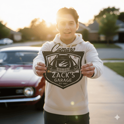 1972 Camaro Garage Sign