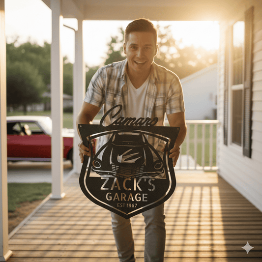 1972 Camaro Garage Sign