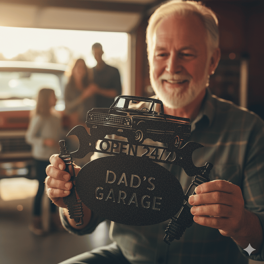 1972 Chevy C10 Truck Metal Sign – Personalized Garage Wall Art for Pickup Lovers & Vintage Truck Owners