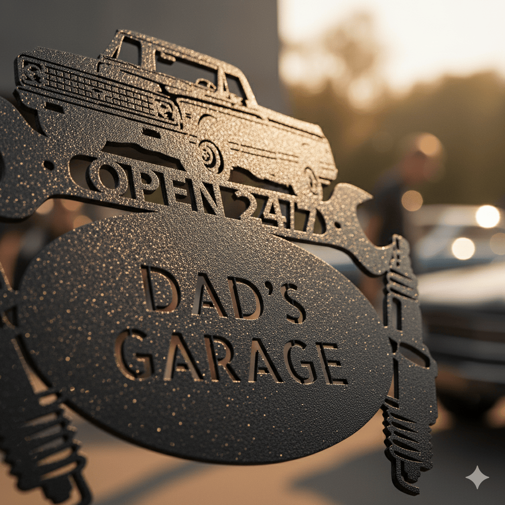 1972 Chevy C10 Truck Metal Sign – Personalized Garage Wall Art for Pickup Lovers & Vintage Truck Owners