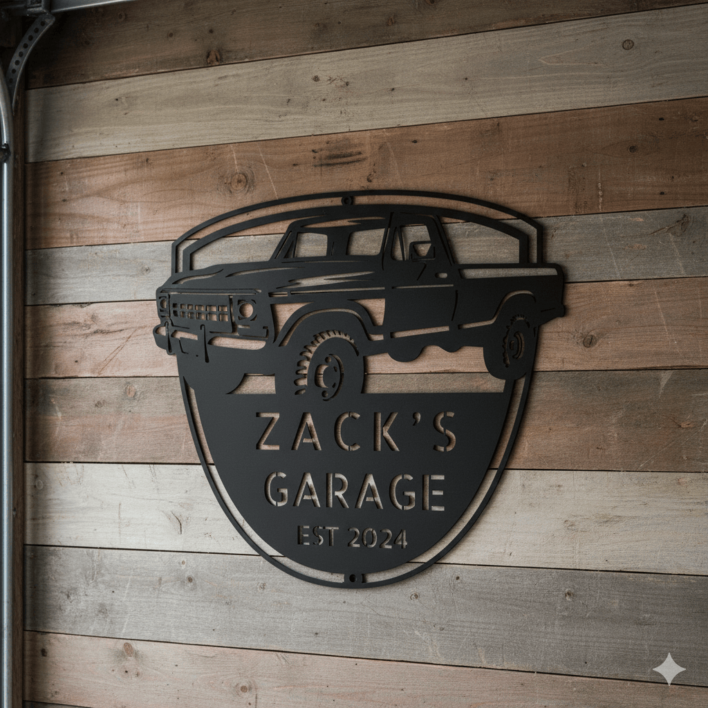 1978 Ford F-250 Garage Sign