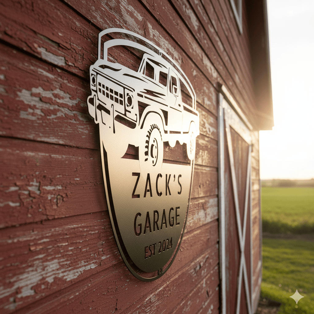 1978 Ford F-250 Garage Sign
