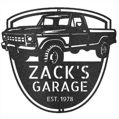 1978 Ford F-250 Garage Sign