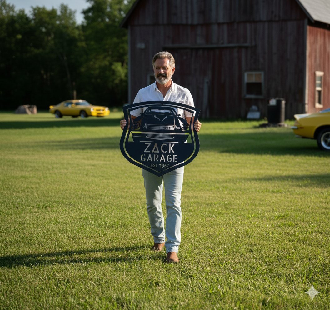 Wall Art 1978 Chevrolet Camaro z28 front