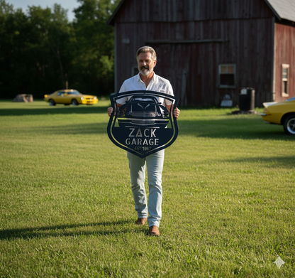 Wall Art 1978 Chevrolet Camaro z28 front