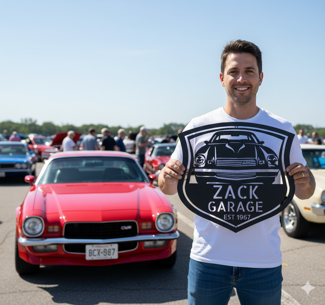 Wall Art 1978 Chevrolet Camaro z28 front