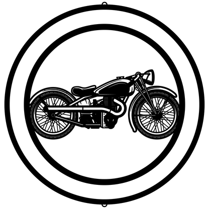 a black and white drawing of a motorcycle