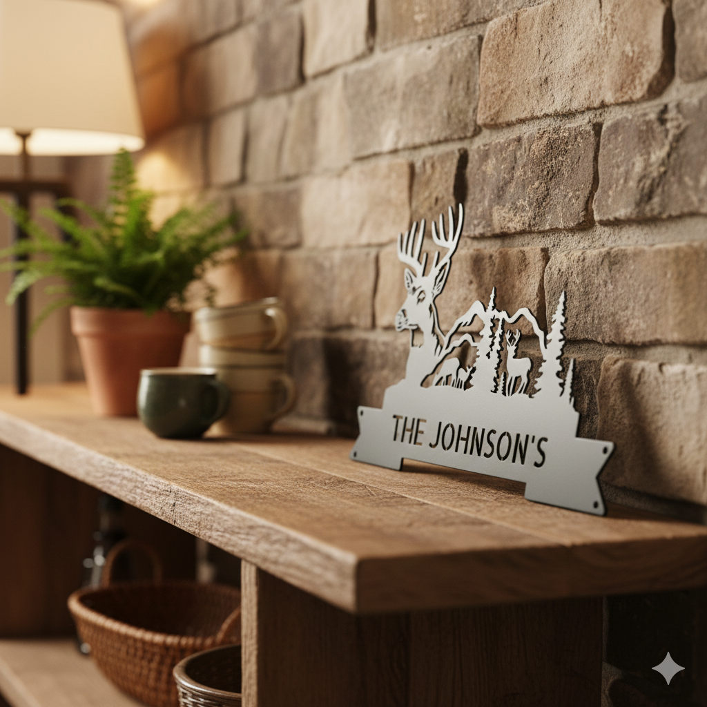 Wall Art CUSTOM DEER SIGN