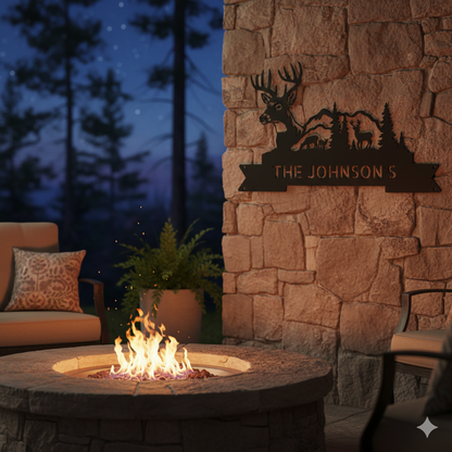 Wall Art CUSTOM DEER SIGN